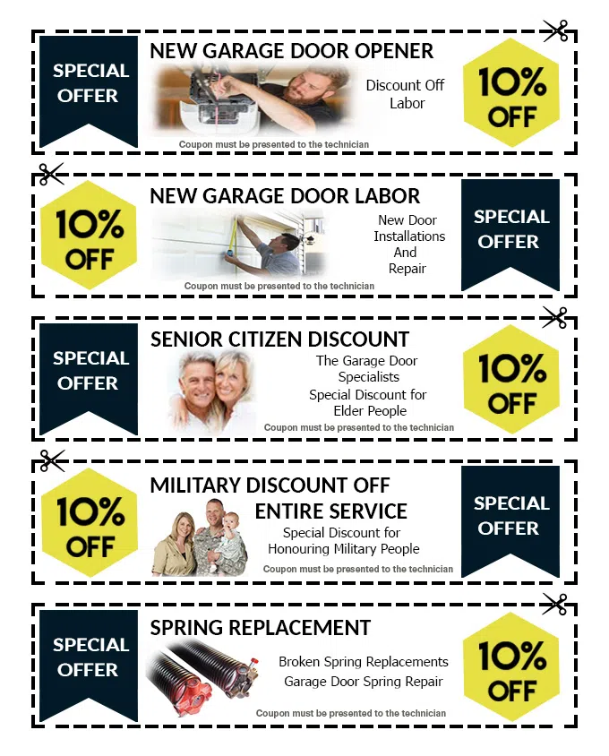Garage Door & Opener Repairs Geneva, FL 407-413-9890 - coupons